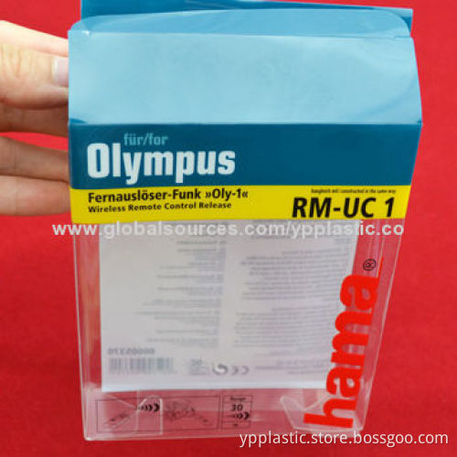 Square Plastic Box with Lid for Electronic, 0.18-1.0mm Thickness Range